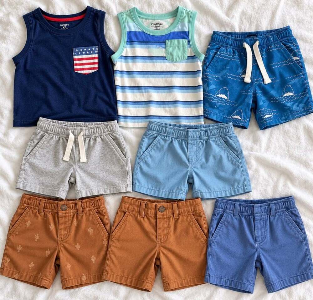 Toddler Boy Assorted Tank Tops and Shorts 2T